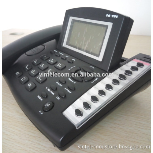 Advanced business telephone Caller ID telephone set